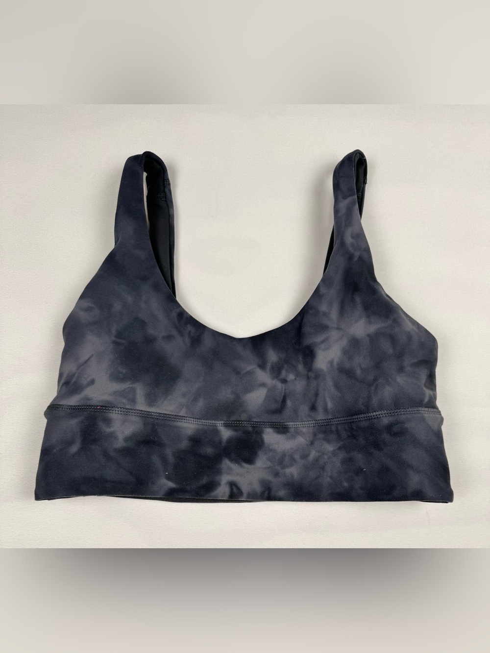 Lululemon Align Reversible Bra Light Support A/B Cup Diamond Dye Gray Women’s 8